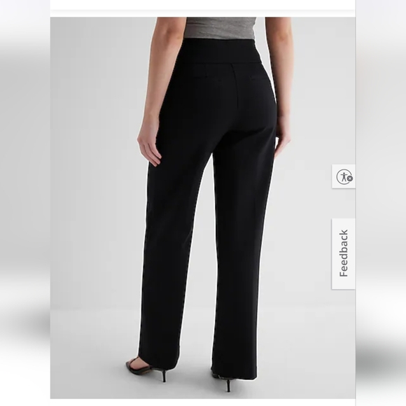 Express Columnist Trouser High Rise - Picture 3 of 8